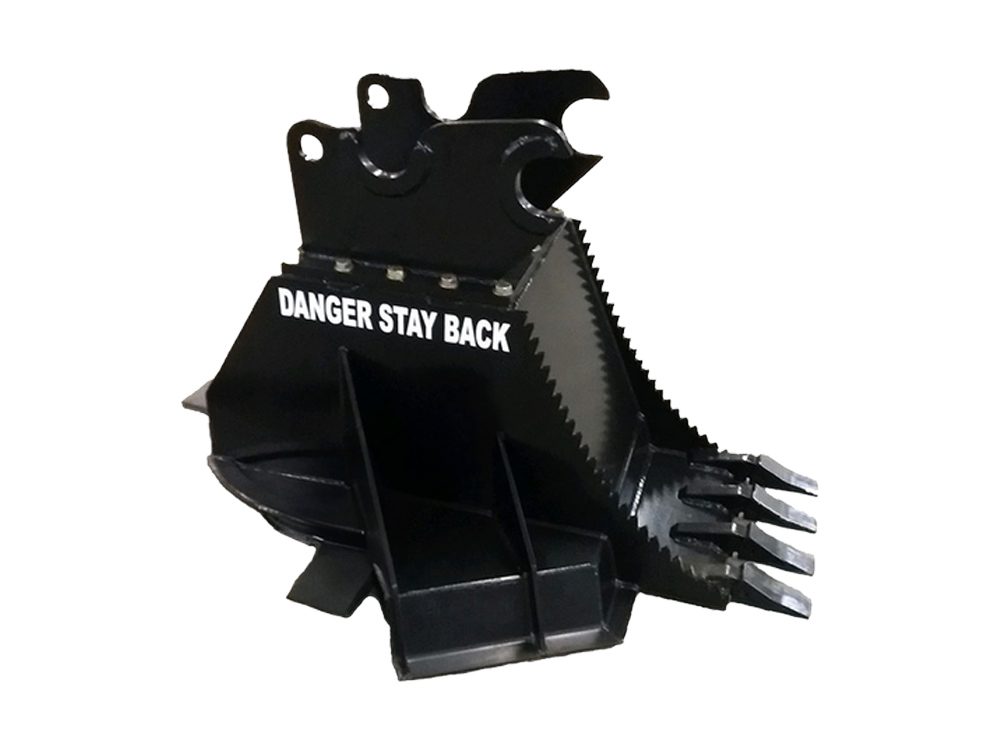 1999 CID Attachments Severe Duty Excavator Brush Cutter Attachment 17-35 GPM Attachments