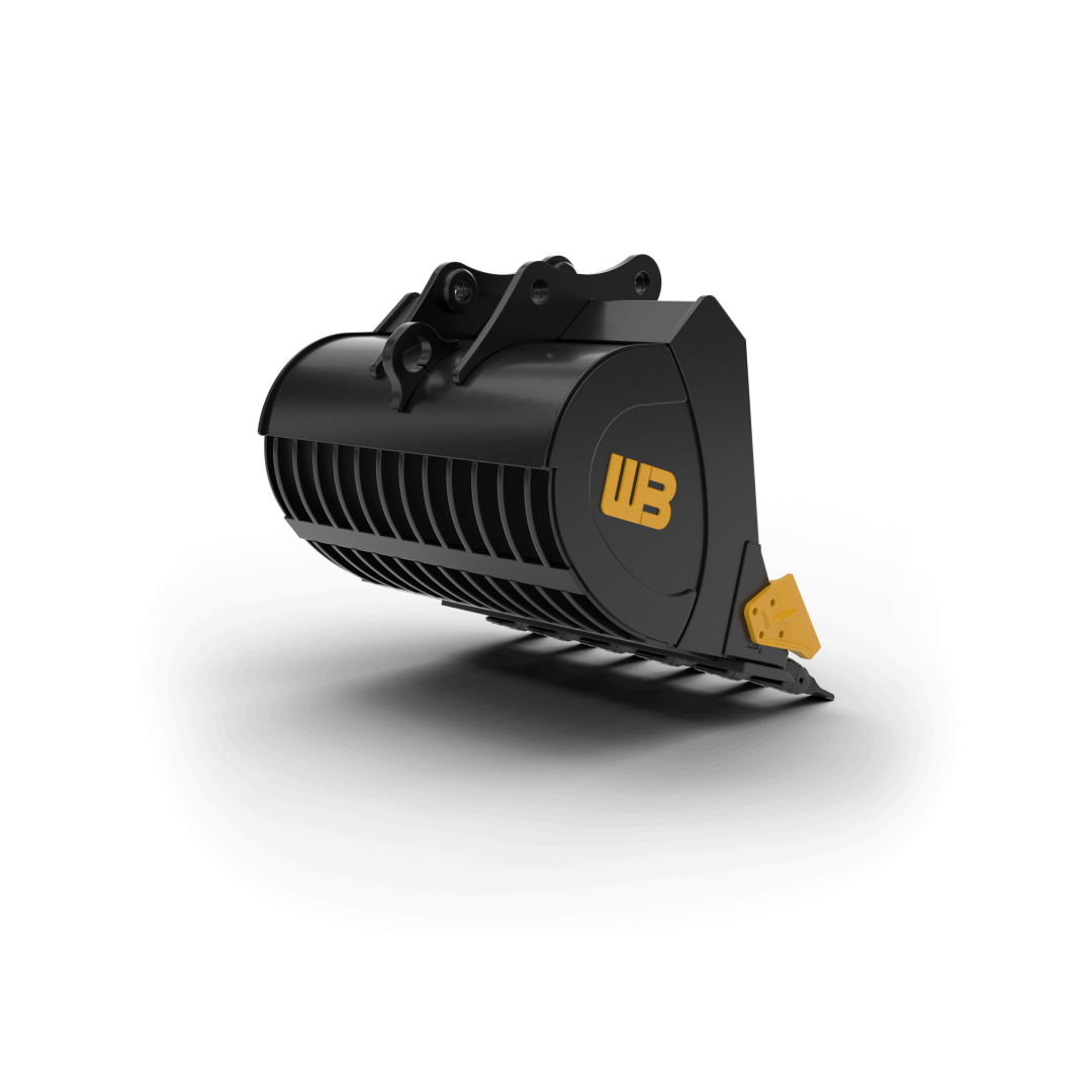 1999 Werk-Brau Excavator Skeleton Rock Bucket Excavator Attachment