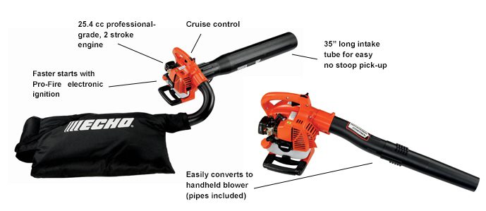 2017 Echo Power Equipment Shred 'N' Vac Blower