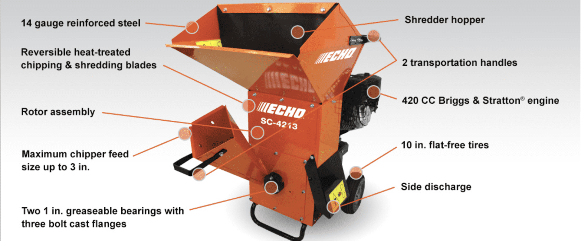 2025 Echo Power Equipment SC-4213 Chipper