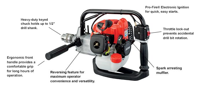 2025 Echo Power Equipment EDR-260 Drill