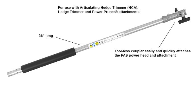 2026 Echo Power Equipment 3' Attachment Extension Accessories & Addons