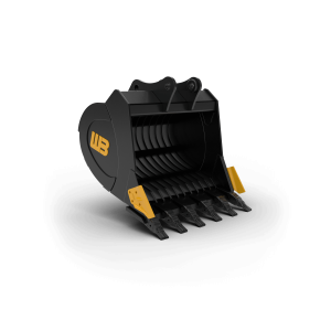 Werk-Brau: Mini Excavator Skeleton Rock Bucket