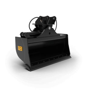 Werk-Brau: Mini Excavator Hydraulic Tilting Grade Bucket