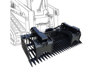 CID X-Treme Duty 84" Rock Grapple Attachment